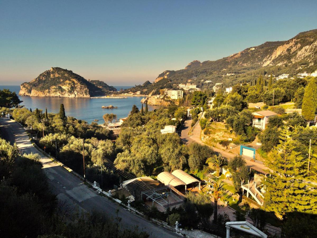 Aris Apartments Paleokastritsa Bagian luar foto
