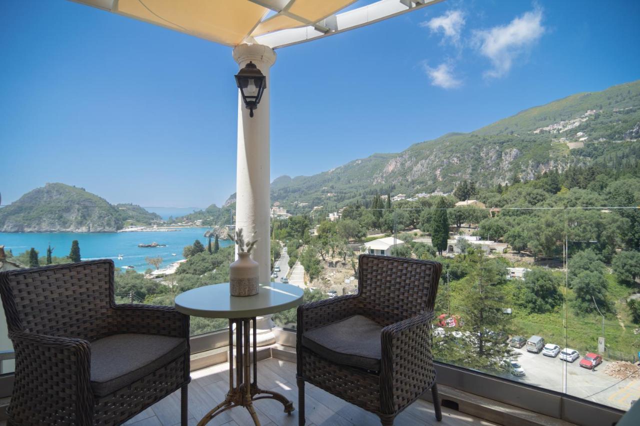 Aris Apartments Paleokastritsa Bagian luar foto