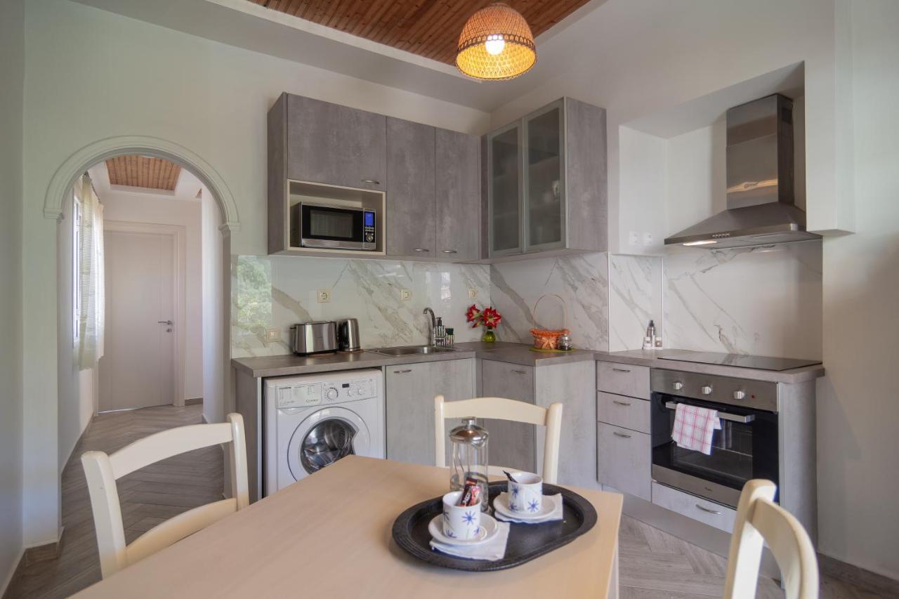 Aris Apartments Paleokastritsa Bagian luar foto