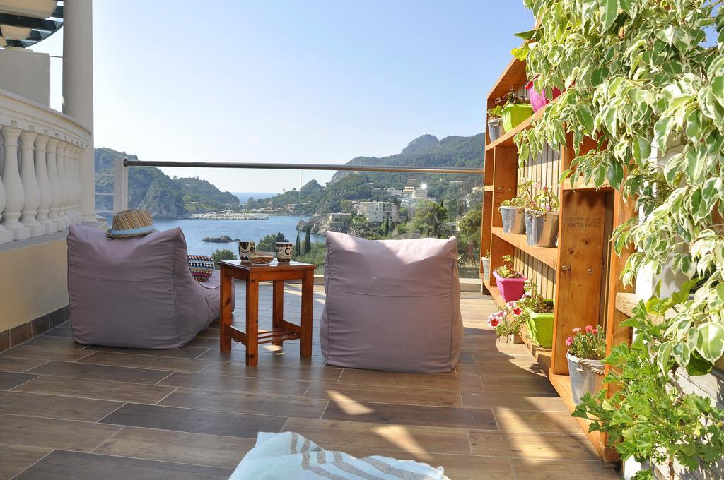 Aris Apartments Paleokastritsa Bagian luar foto