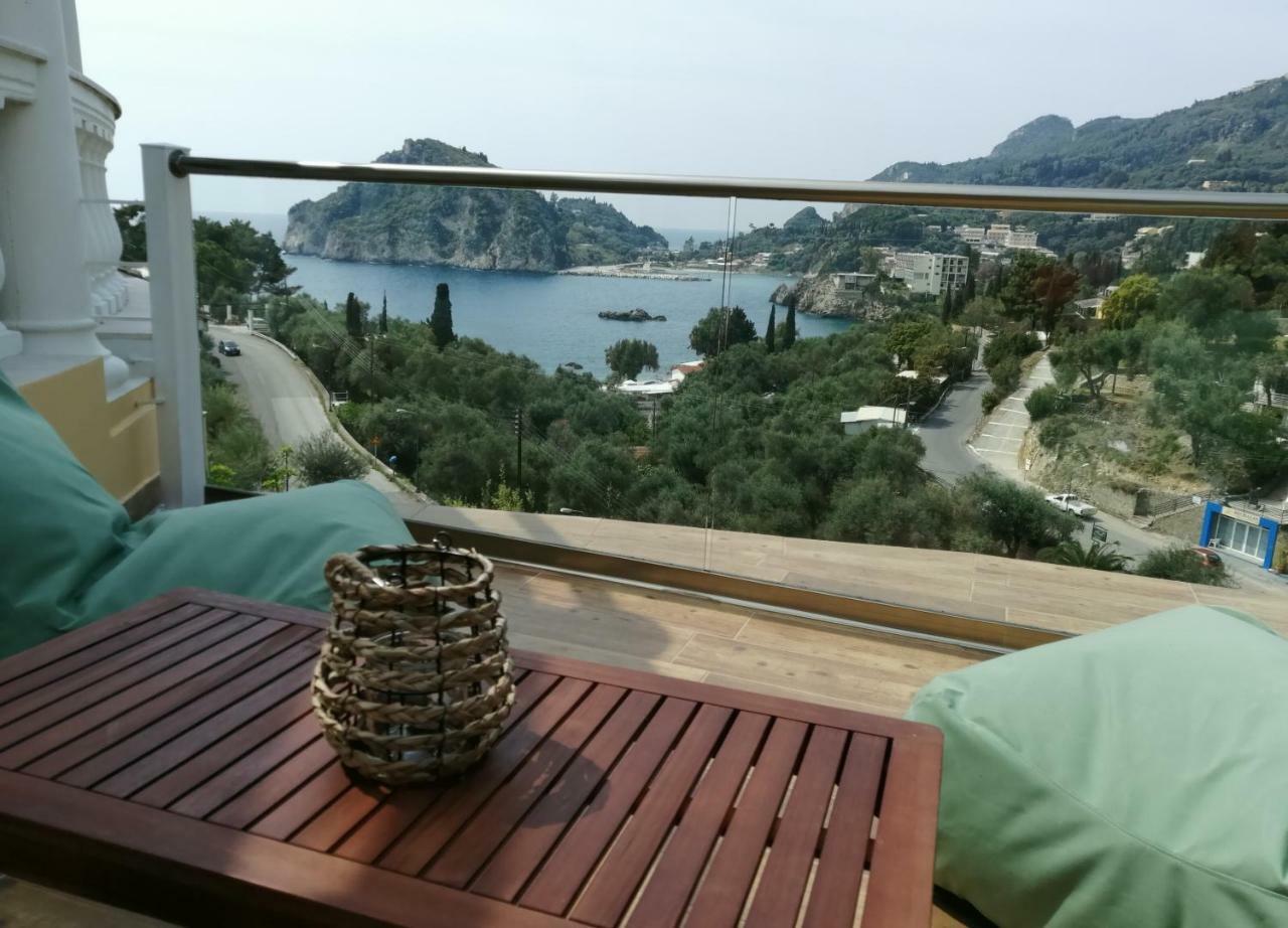 Aris Apartments Paleokastritsa Bagian luar foto